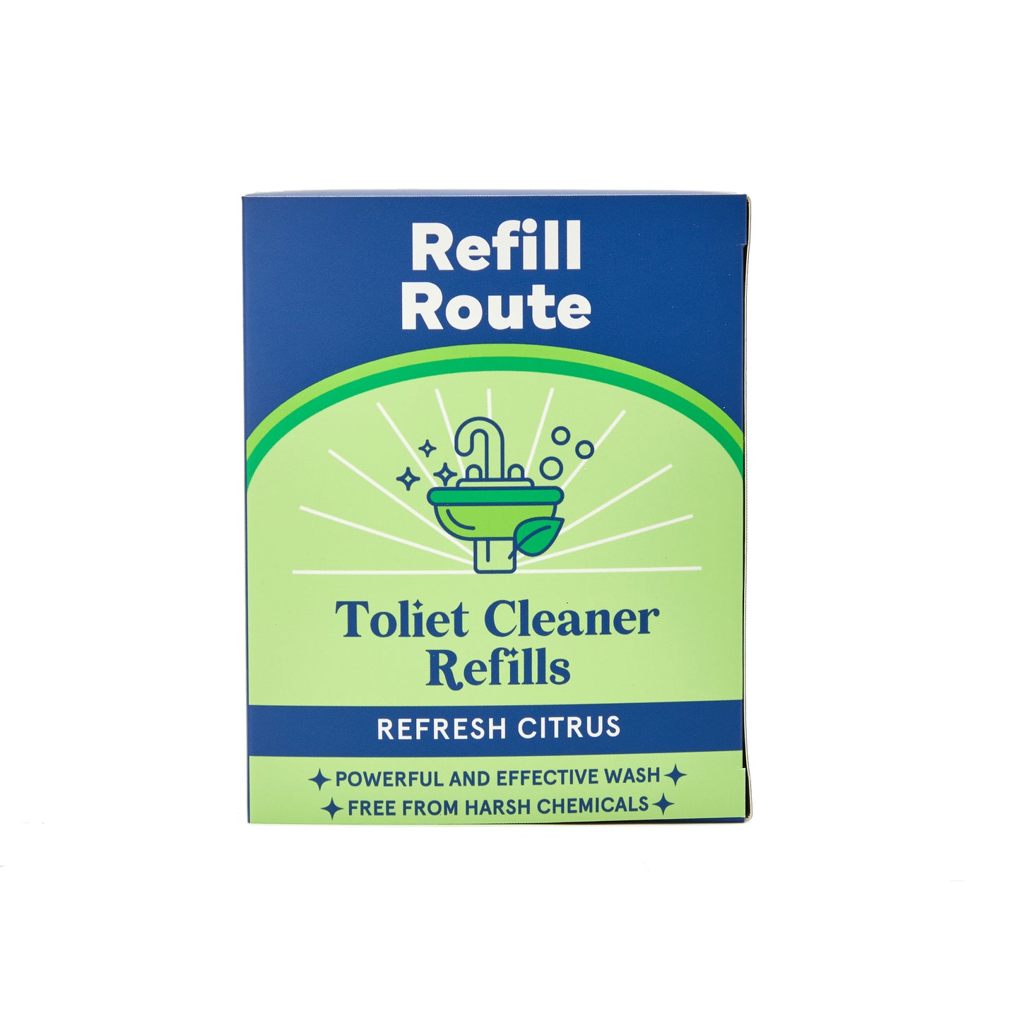 12 Pack Toliet Cleaner Refills (Refresh Citrus)